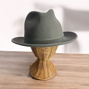 Litefelt Charlie Stingy Brim Fedora Sark Gray size XL 100% Wool